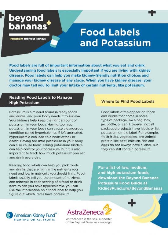 picture_Foods High In Potassium List Pdf 145424 | Bb Food Label Guide Web