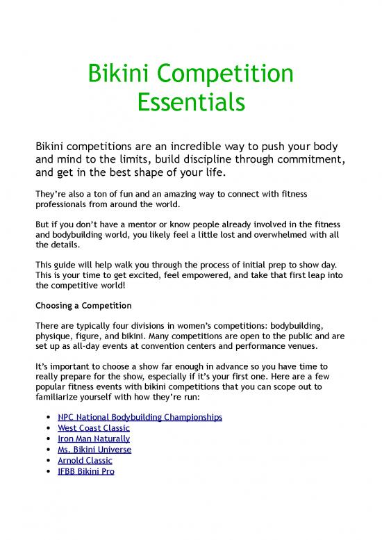 picture_Bikini Competition Essentials