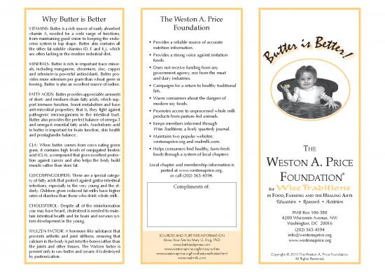 picture Healthy Nutrition Pdf 144453 | Butter