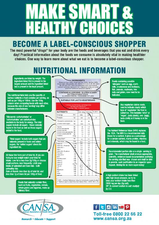 picture_Cansa Balanced Lifestyle Nutrition 2017