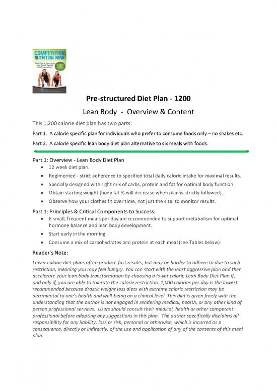 picture Protein Diet Pdf 144063 | Competition Nutrition Now 1200