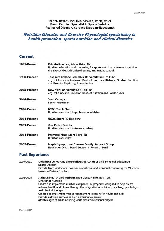 picture Nutrition In Clinical Practice Pdf 143906 | Cv Kdolins Sept2019