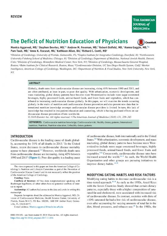 picture1_Diet Education Pdf 143662 | Deficit De Educacion Nutricional Entre Los Medicos