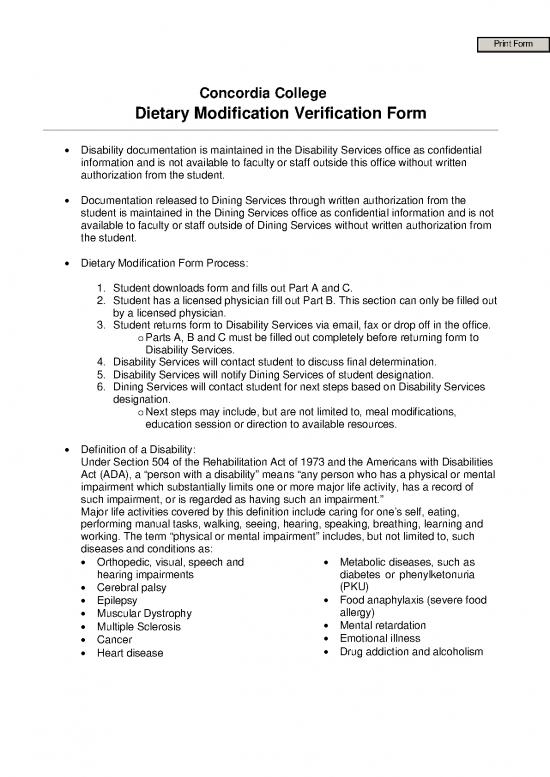 picture Dietary Modification Pdf 145620 | Dietarymodificationform