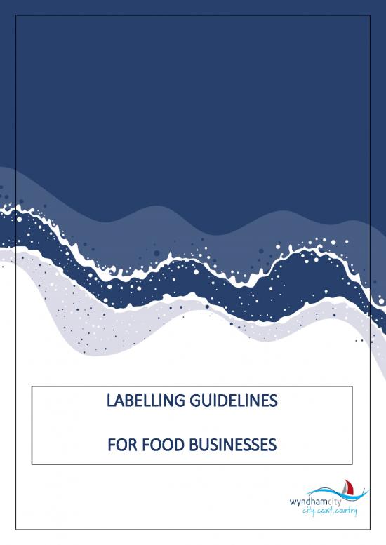 picture1_Food Label Template Pdf 144532 | Food Labelling Guidelines
