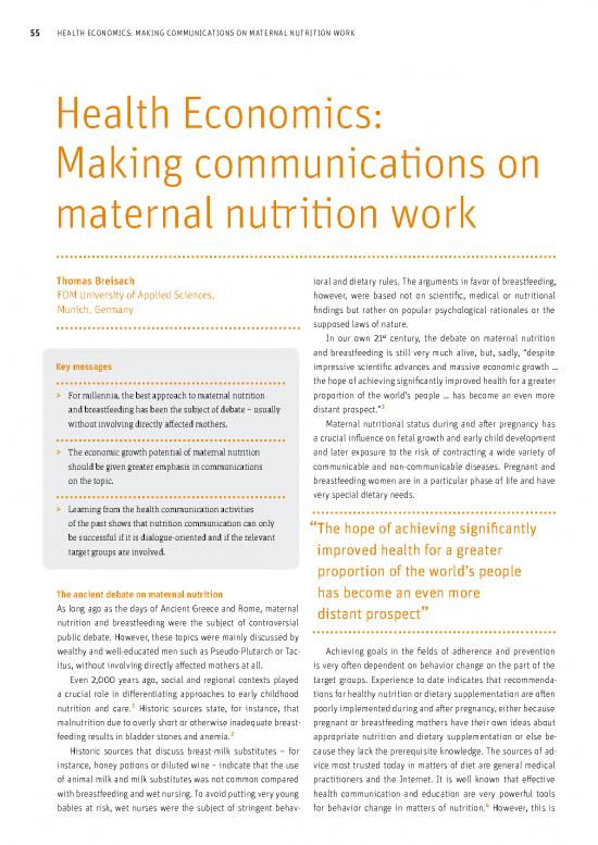 picture_Applied Nutrition Pdf 144910 | Health Economics Making Communications On Maternal Nutrition Work
