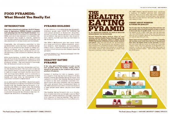 picture Healthy Eating Plate Harvard Pdf 145492 | Healthy Eating Pyramid Huds Handout