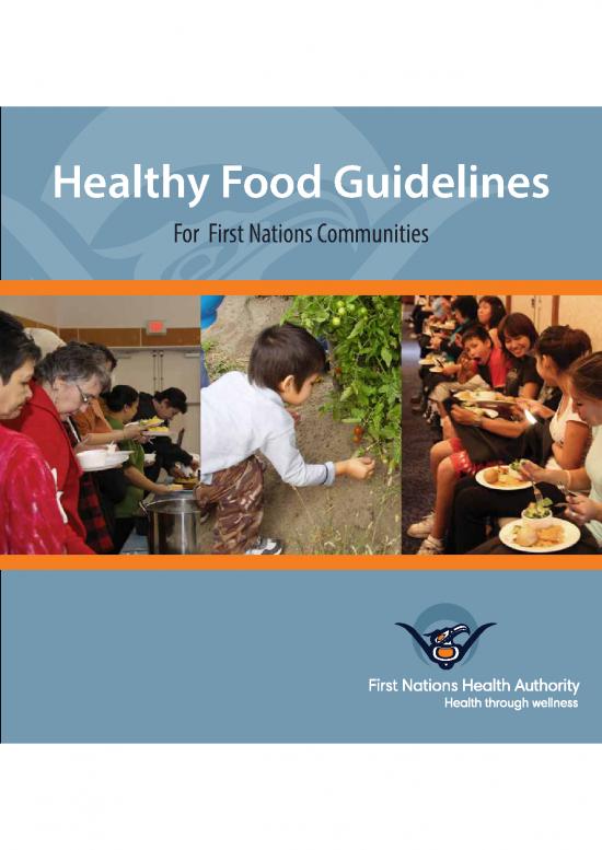 picture_Healthy Nutrition Pdf 143480 | Healthy Food Guidelines For First Nations Communities