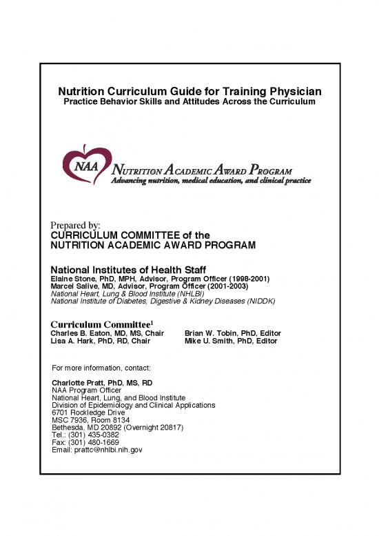 picture1_Nutrition Therapy Pdf 145122 | Naa Nutrition Curriculum Guide