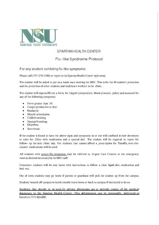 picture Spartan Diet Pdf 145439 | Nsu Flu 2016 Notice