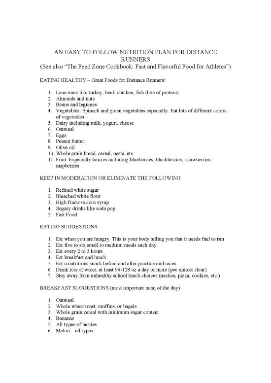 picture1_Healthy Eating Plan Pdf 144366 | Nutrition For Distace Runners