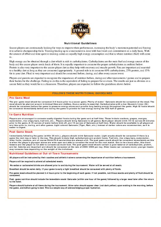 picture1_Nutrition For Soccer Players Pdf 143506 | Nutritional Guidelines