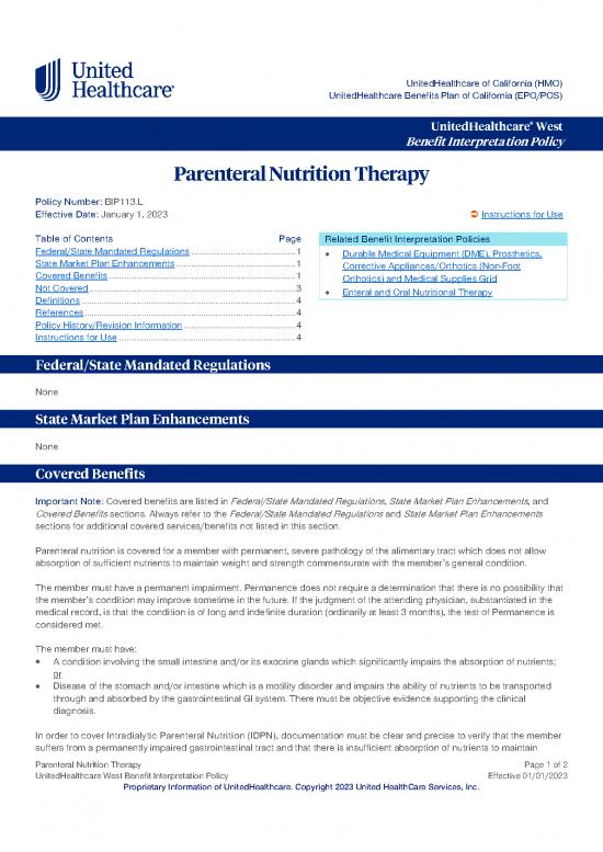 picture1_Nutritional Pathology Pdf 144139 | Parenteral Nutrition Therapy Ca