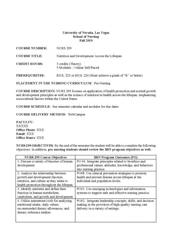picture1_Nutrition Curriculum Pdf 144248 | Representativesyllabi Bs Nursing Nurs299