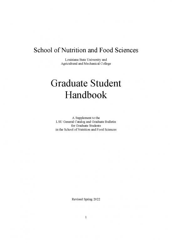 picture1_Nutrition Handbook Pdf 145342 | Snfs Graduate Handbook Spring 2022