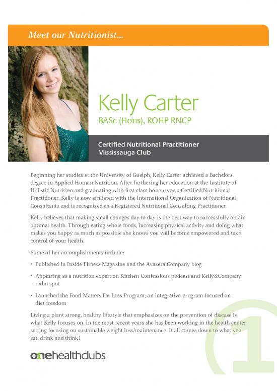 picture1_Applied Nutrition Pdf 143770 | Staffprofile Kelly V2