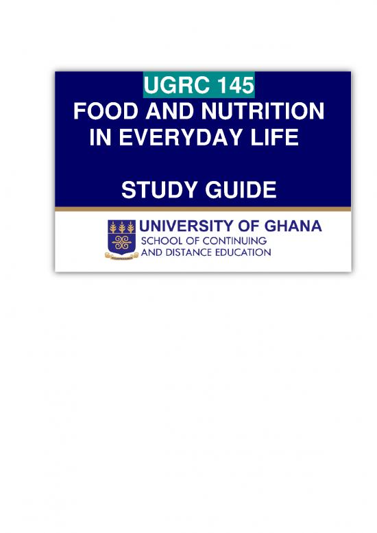 picture_Nutrition Support Pdf 144755 | Study Guide Ugrc 145 Food Nutrition In Everyday Life