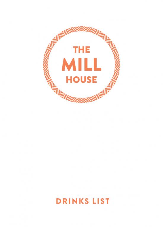 picture1_The Mill House Restaurant Drinks List 091122