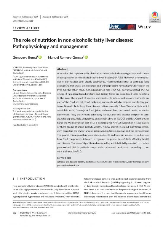 picture_Healthy Nutrition Pdf 144183 | The Role Of Nutrition In Non Alcoholic Fatty Liver Disease Pathophysiology And Managemen Liver International