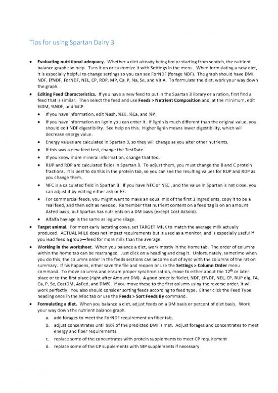 picture_Spartan Diet Pdf 145408 | Tips For Using Spartan Dairy 3