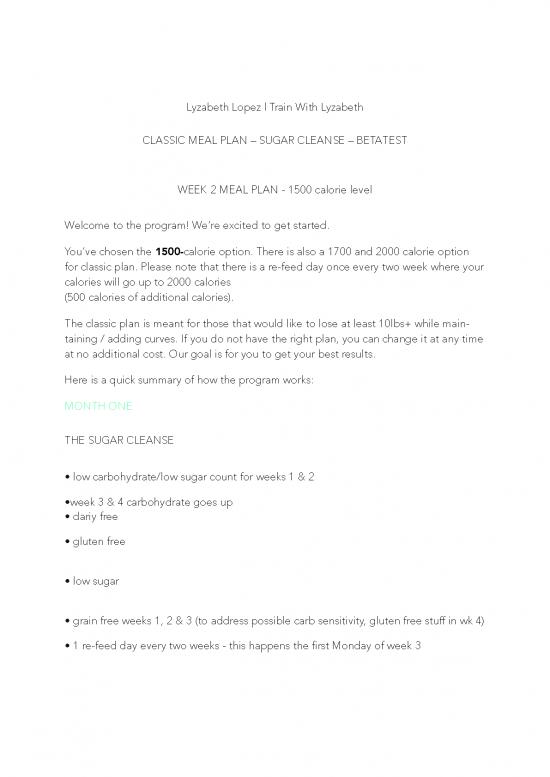 picture Low Calorie Meal Plan Pdf 143205 | V6 Week 2 Classic Plan Full