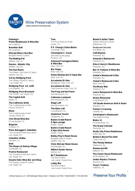 picture1_Restaurant Pdf 144361 | Vinfinityclientlist
