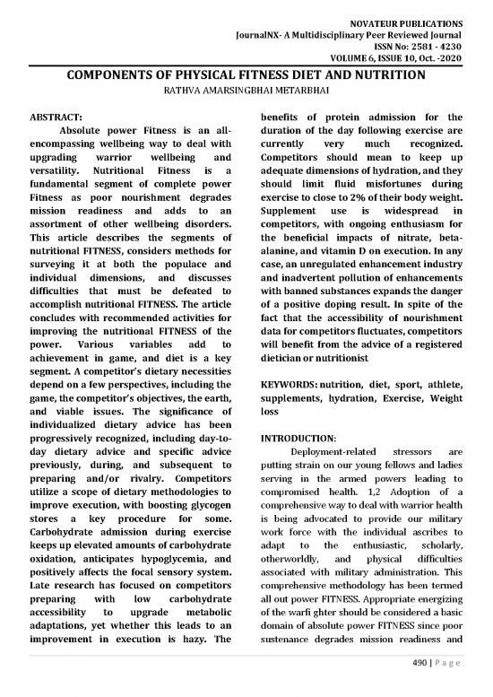 picture Protein Diet Pdf 147358 | 336167 Components Of Physical Fitness Diet And 8f1fbe3d