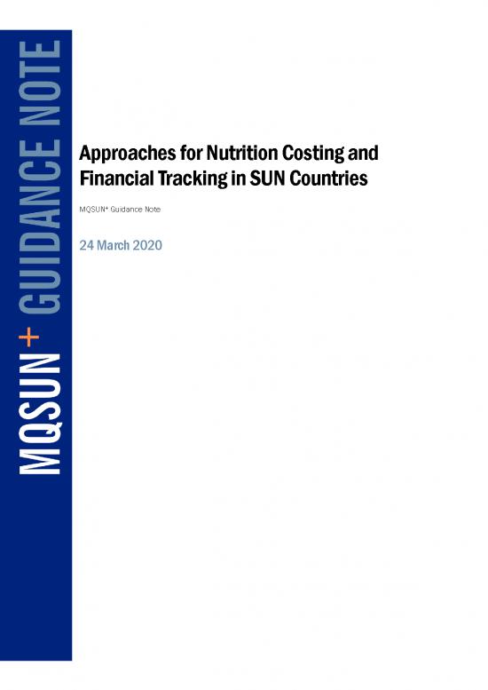 picture_Nutrition Therapy Pdf 147663 | Approaches For Nutrition Costing And Financing Guidance Note Web