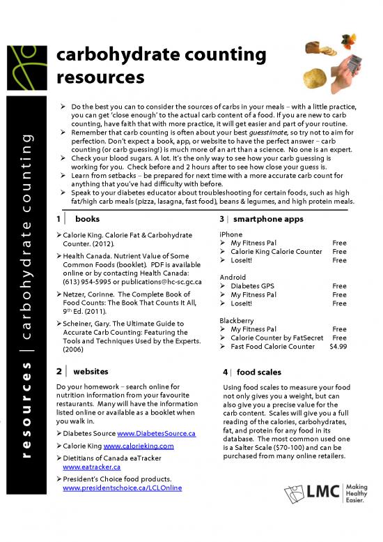 picture_Carb Counting Resources