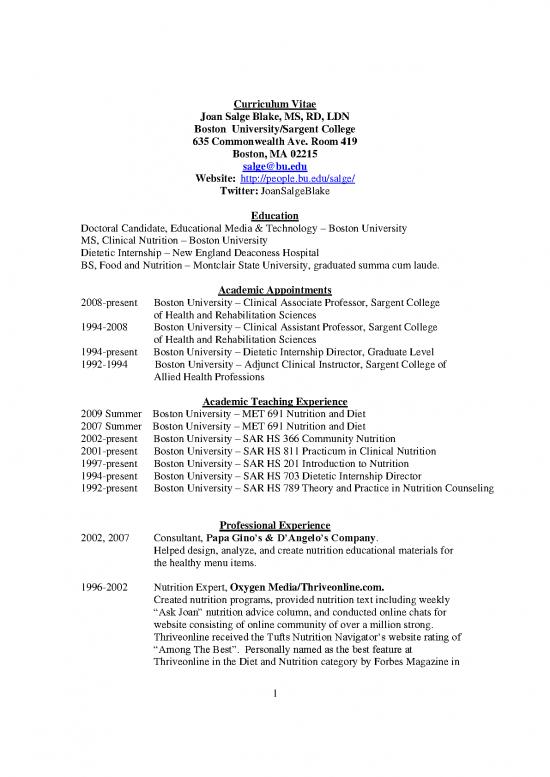 picture1_Nutrition Therapy Pdf 147917 | Cv Joan Salge Blake 2012