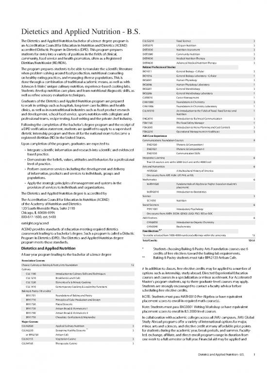 picture Applied Nutrition Pdf 146795 | Dietetics Applied Nutrition Bs