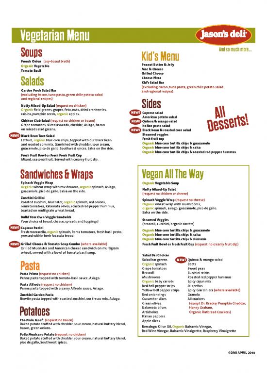 picture_Jasons Deli Vegetarian Menu 2015