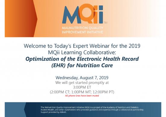 picture_Nutrition Therapy Pdf 147338 | Mqii Learning Collaborative 2019 Expert Webinar Series 08072019 Slides