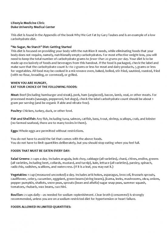 picture Nutrition Therapy Pdf 148033 | No Sugar No Starch Diet