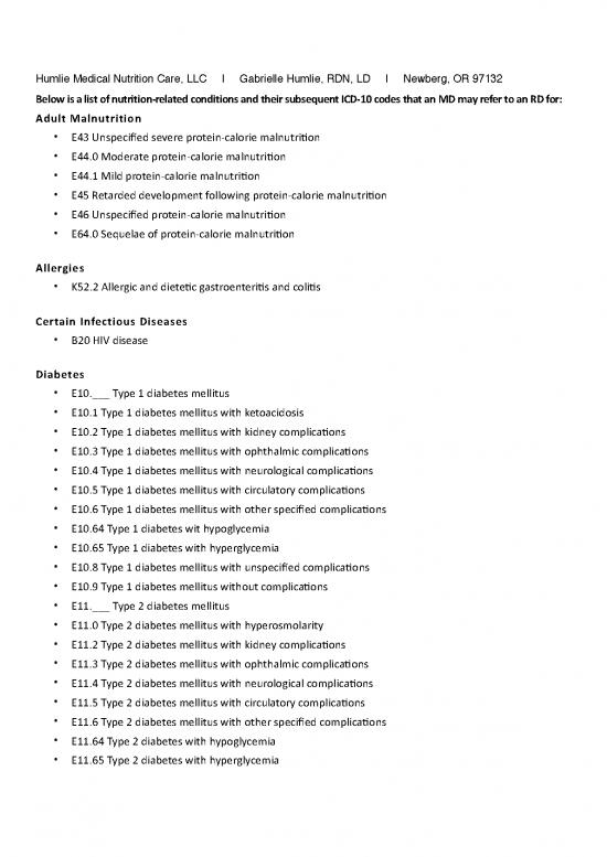 picture1_Nutrition Therapy Pdf 146988 | Nutrition Diagnosis Icd 10 Codes