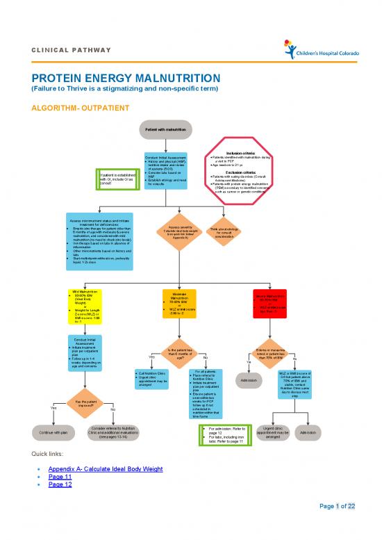 picture Protein Energy Malnutrition Treatment Pdf 147969 | Protein Energy Malnutrition