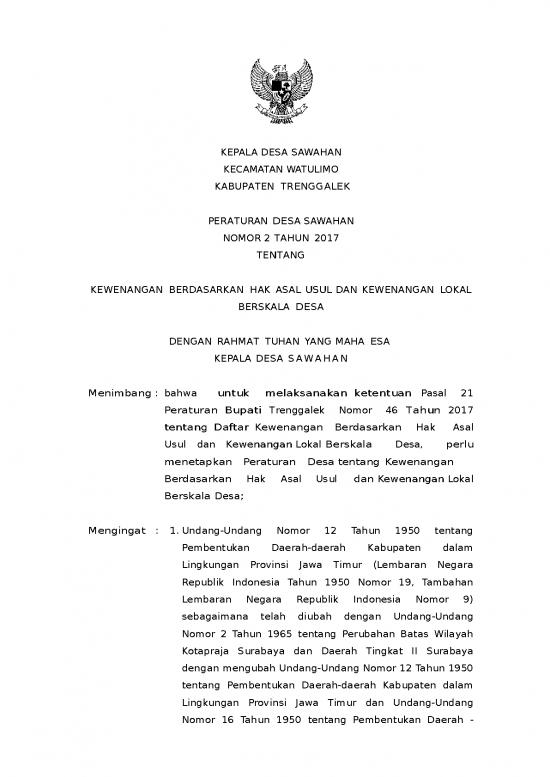 picture_Perdes Kewenangan Desa