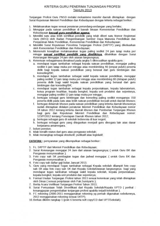 picture Surat Utusan Id 13458 | Copy Persyaratan Tunjangan Profesi Guru