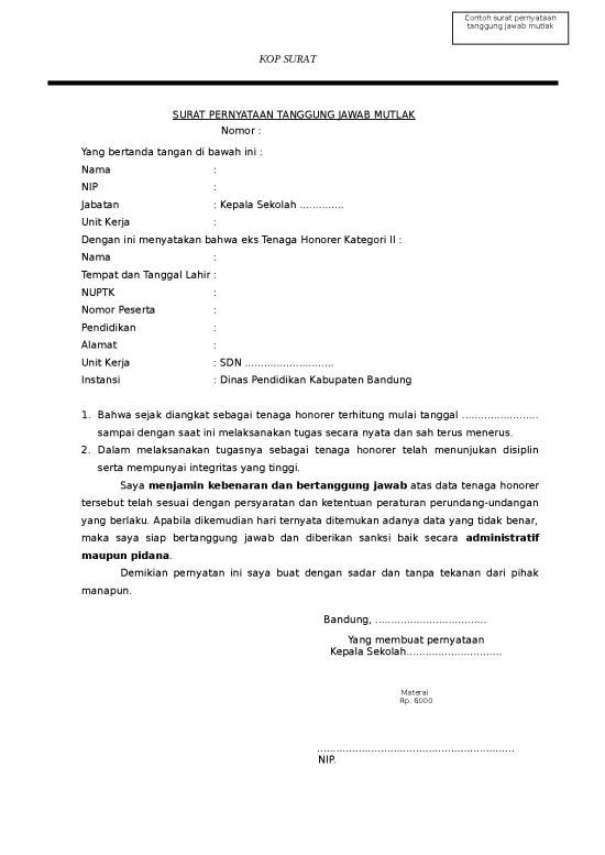 picture1_File - Surat Pernyataan Id 13464 | 20201210115635 10 Format Sptjm Khusus Formasi Guru