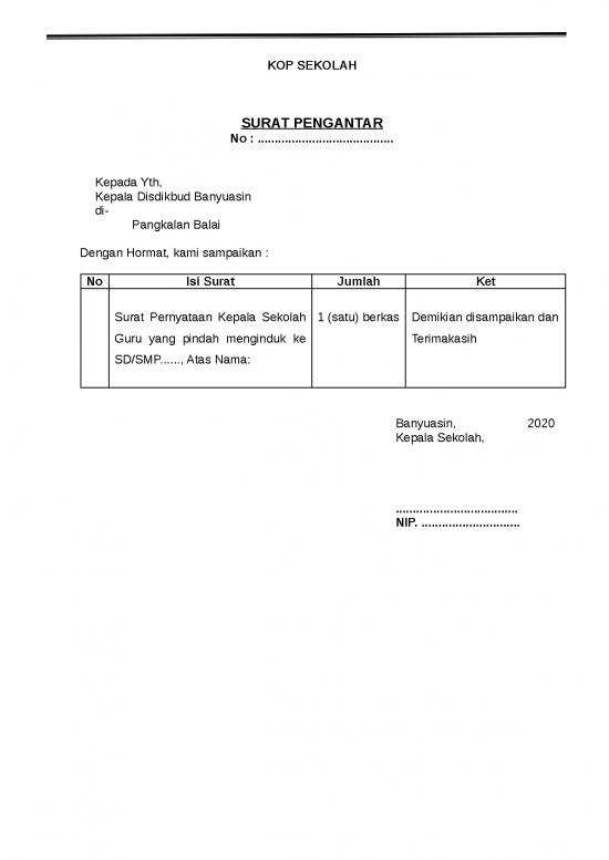 picture_File - Surat Pengantar Id 13474 | Format Peryataan Induk Non Induk Dan Kebutuhan Ptk Baru