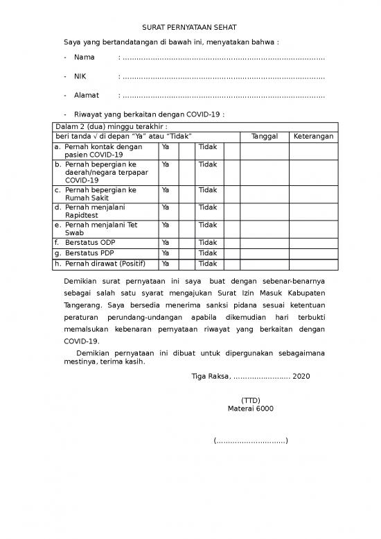 picture_File - Surat Pernyataan Id 13552 | Formulir