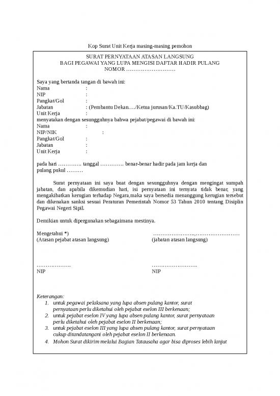 picture_Surat Pernyataan Tidak Absen Pulang