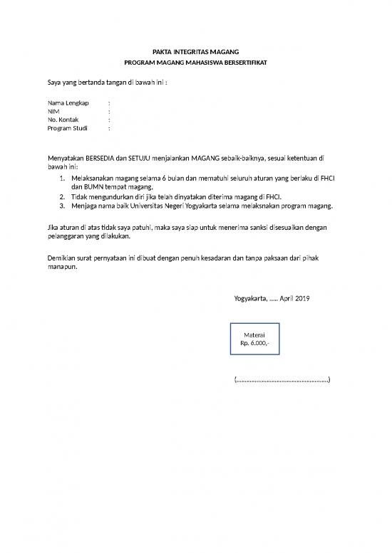 picture1_File - Surat Pernyataan Id 13724 | Pakta Integritas Magang Fhci 1 Uny