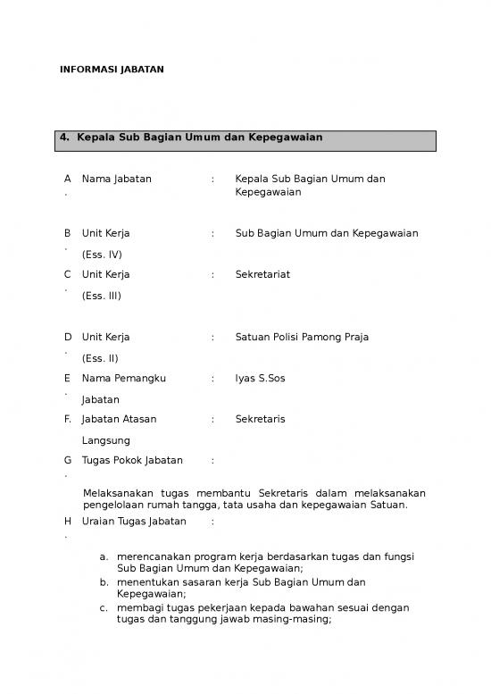 picture_Presentasi Usaha 13775 | Contoh Hasil Anjab