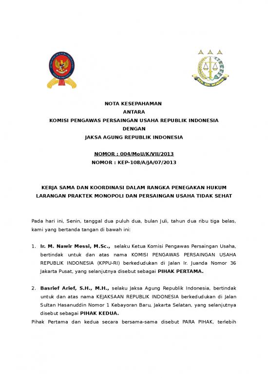 picture_Presentasi Usaha 13821 | Draft Kppu  Kejaksaan Tg 22 Juli 2013