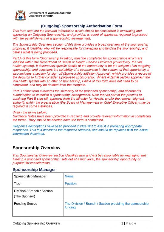 picture_Outgoing Sponsorship Authorisation Form