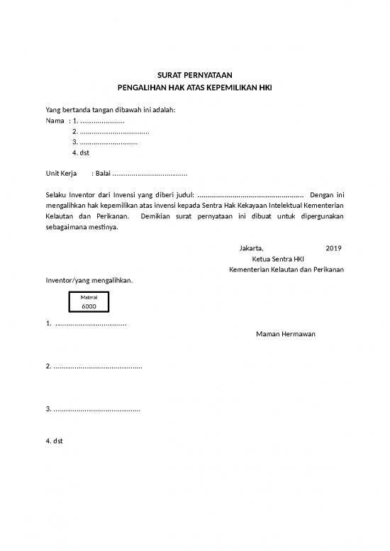 picture_File - Surat Pernyataan Id 14047 | Surat Pernyataan Pengalihan Hak Dan Kepemilikan