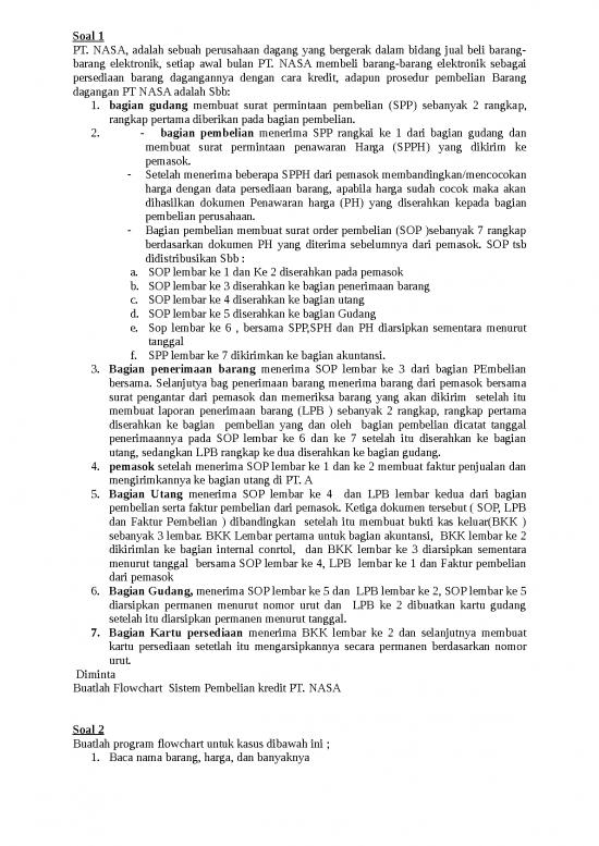 picture_File - Surat Pembelian Id 14073 | Soal Flowmap Sia