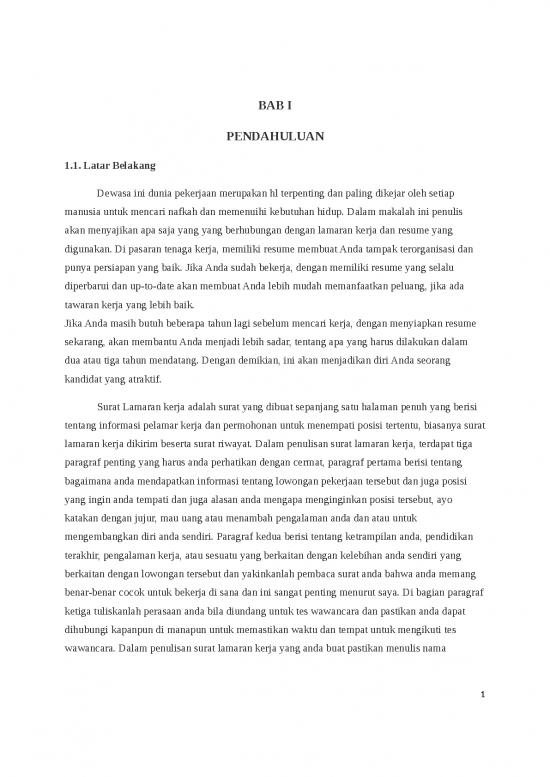 picture Resume Microsoft Word Format 14109 | Tugas Kombis