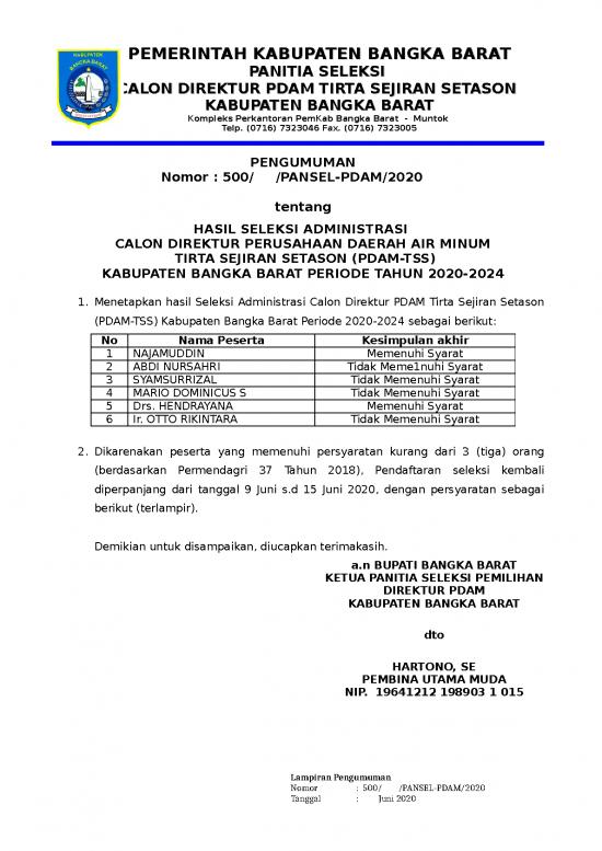 picture_Pengumuman Administrasi Pdam 08junidoc